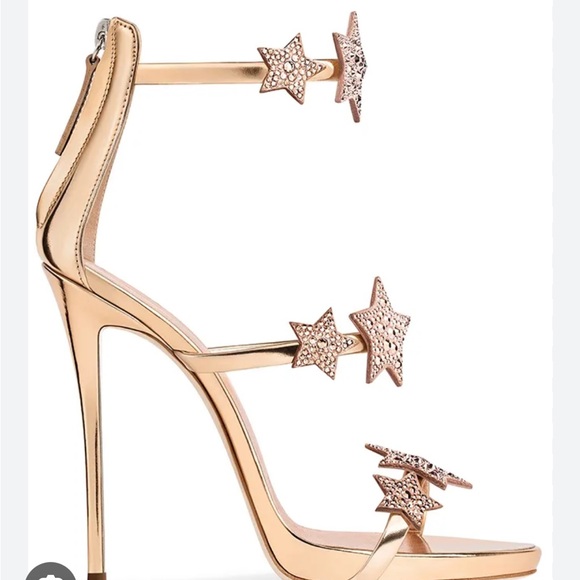 Women’s Size 38.5 Rose Gold Giuseppe Zanotti Sandals - Picture 8 of 8